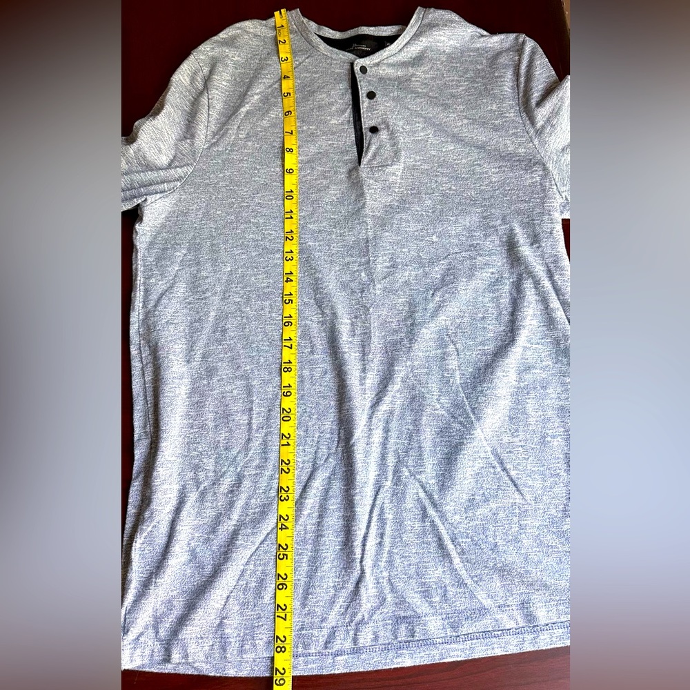 Long sleeve, Large slim fit Henley like new